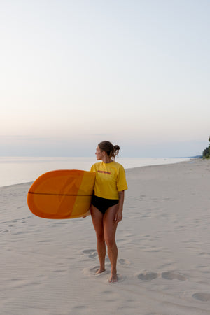 Sunny Yellow Crop Top
