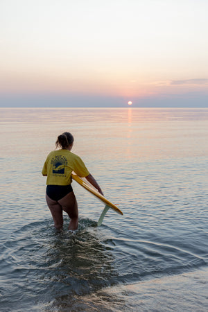 Sunny Yellow Crop Top