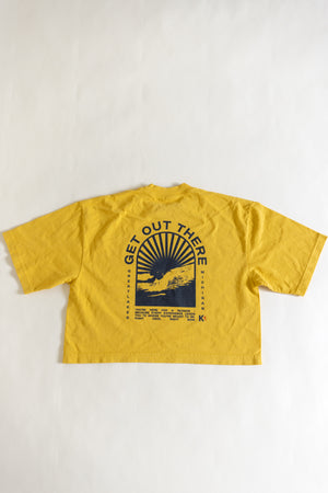 Sunny Yellow Crop Top