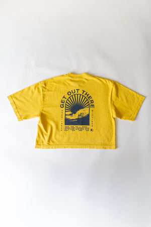 Sunny Yellow Crop Top